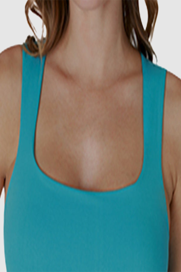 Clean Line Square Neck Top